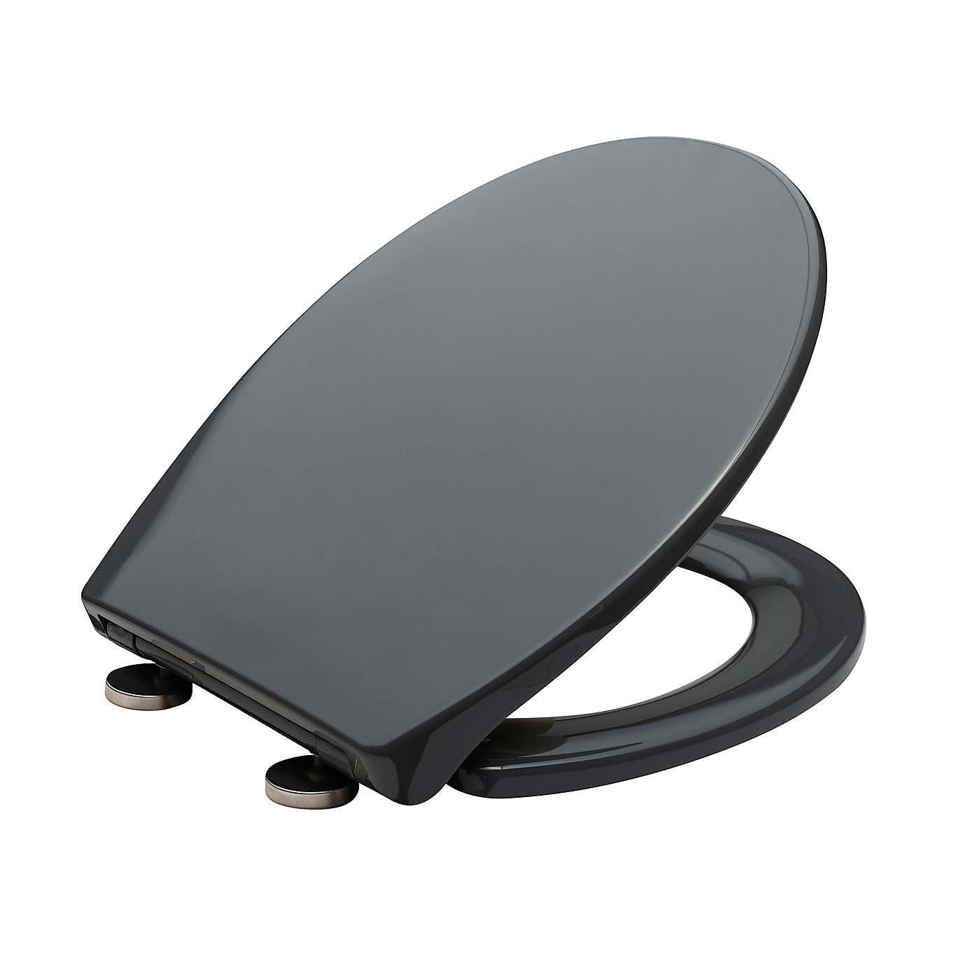 Thermoplast Grey Toilet Seat