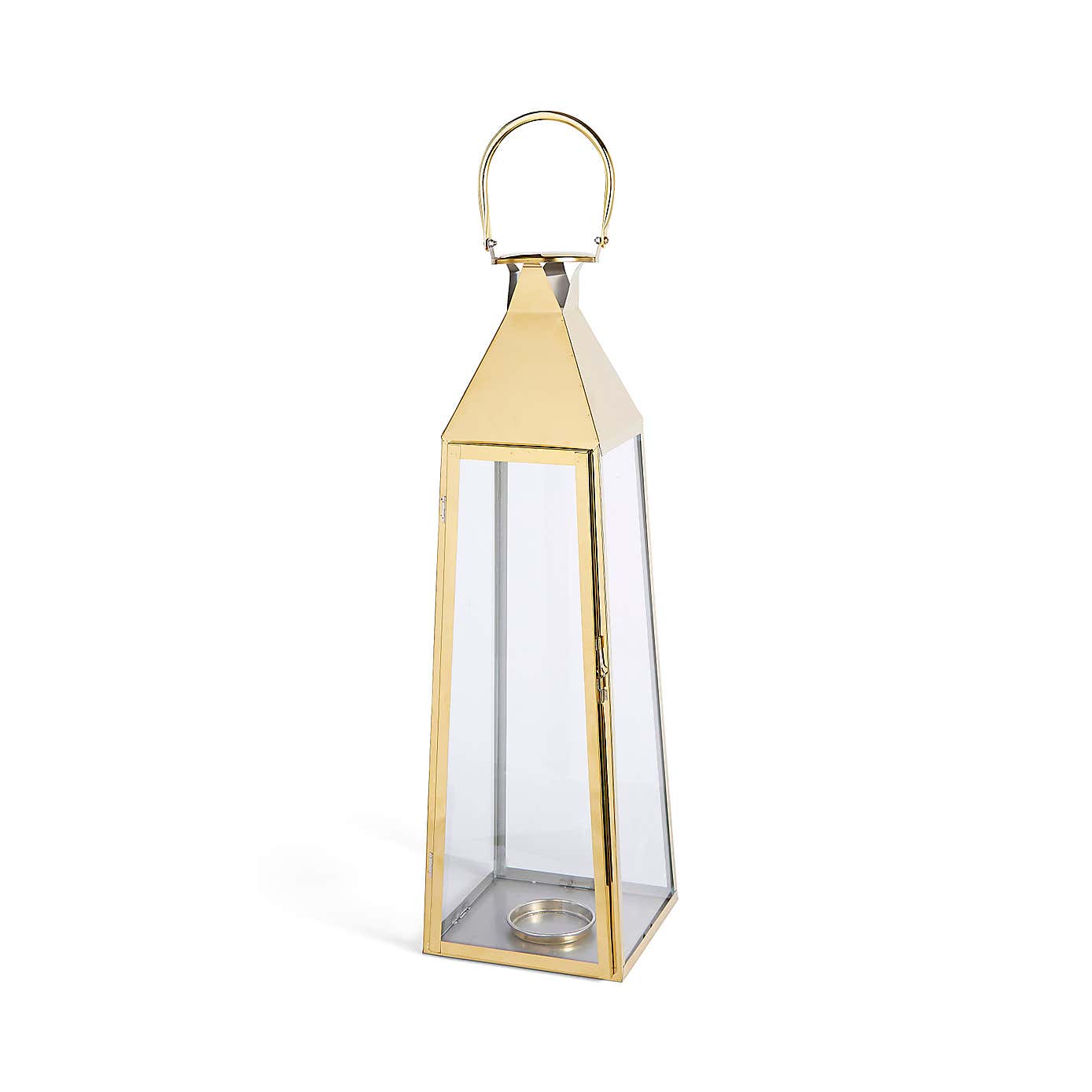 Tall Metal Lantern 70cm