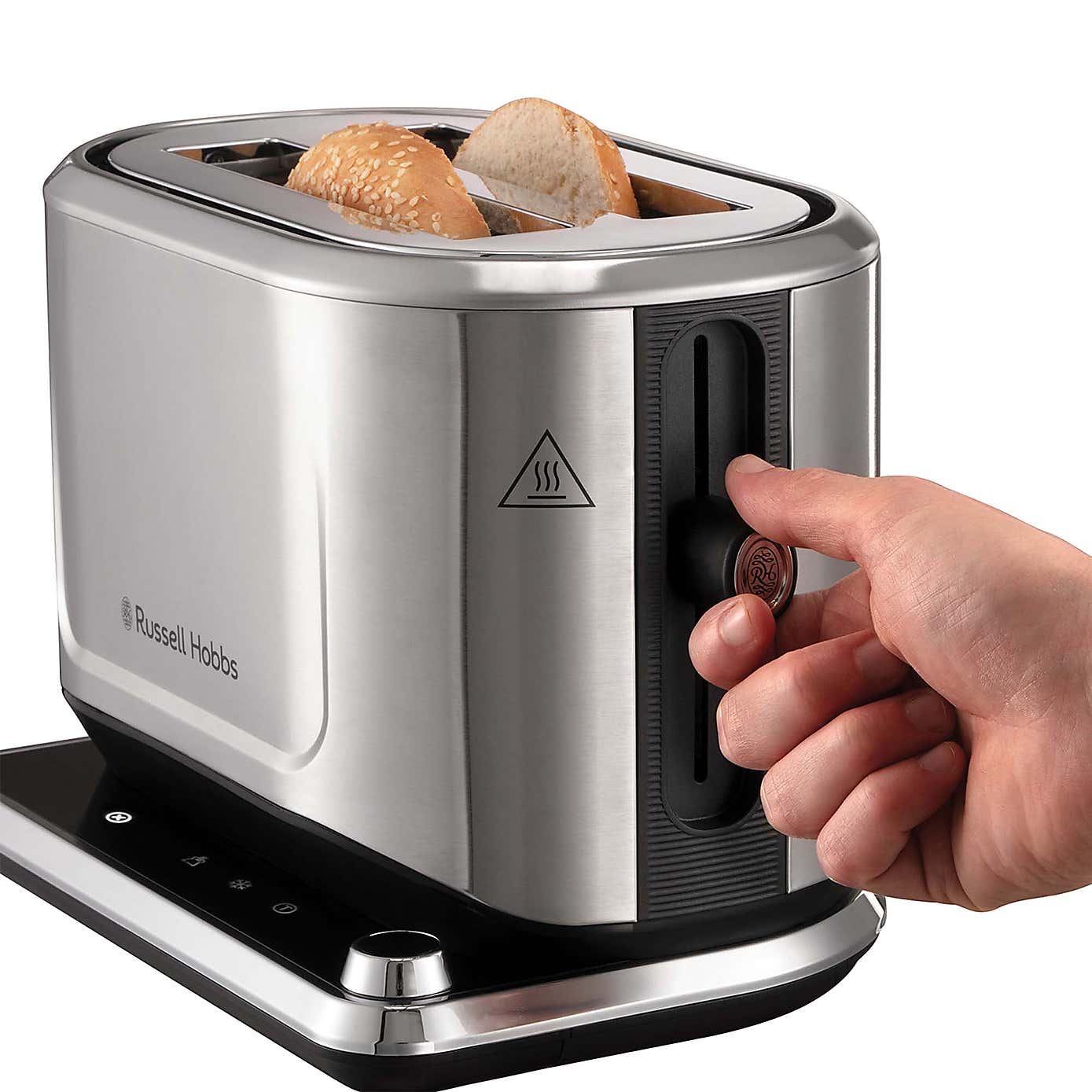 Russell Hobbs Attentive 2 Slice Stainless Steel Toaster