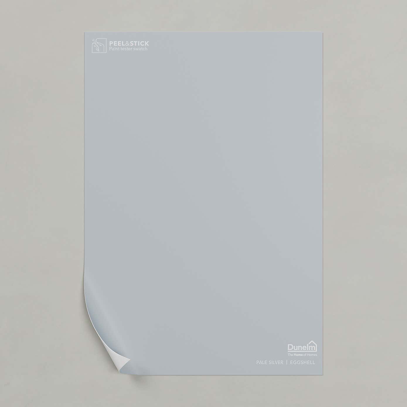 Dunelm Pale Silver Eggshell Emulsion Paint