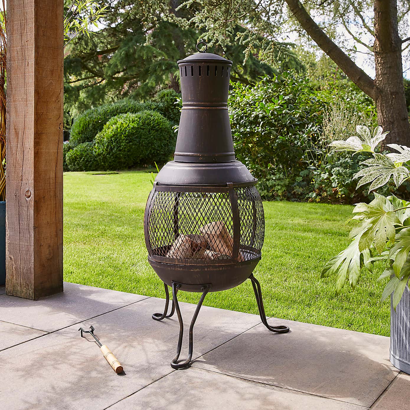 Steel Chimenea