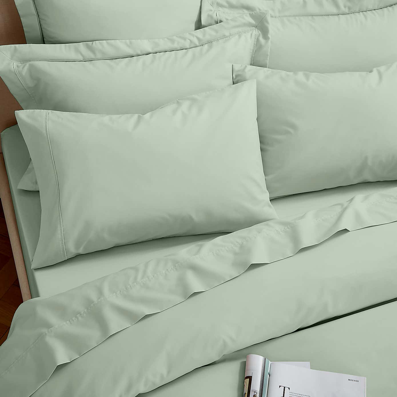Dorma Egyptian Cotton 400 Thread Count Percale Oxford Pillowcase