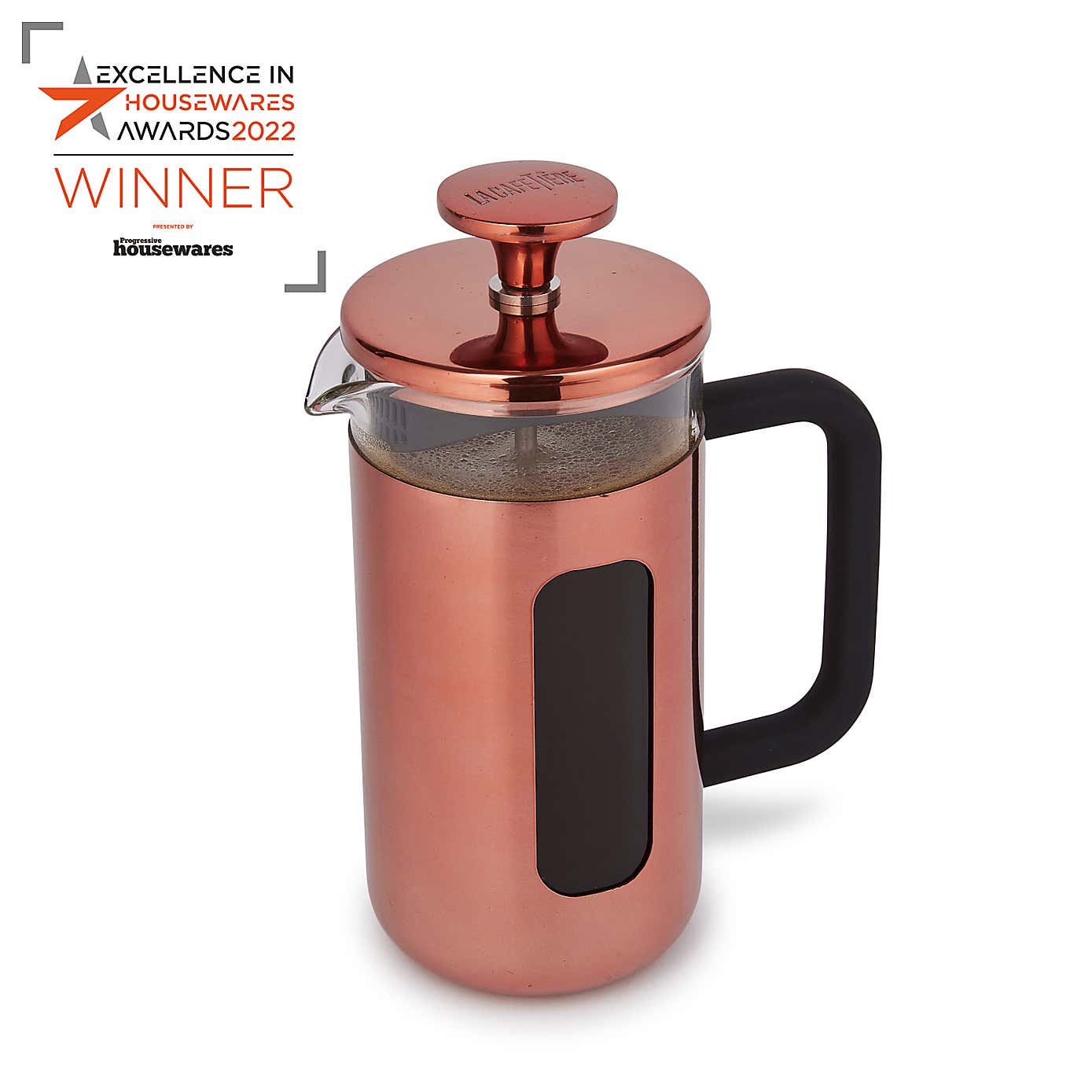La Cafetiere Pisa Copper 3 Cup Cafetiere