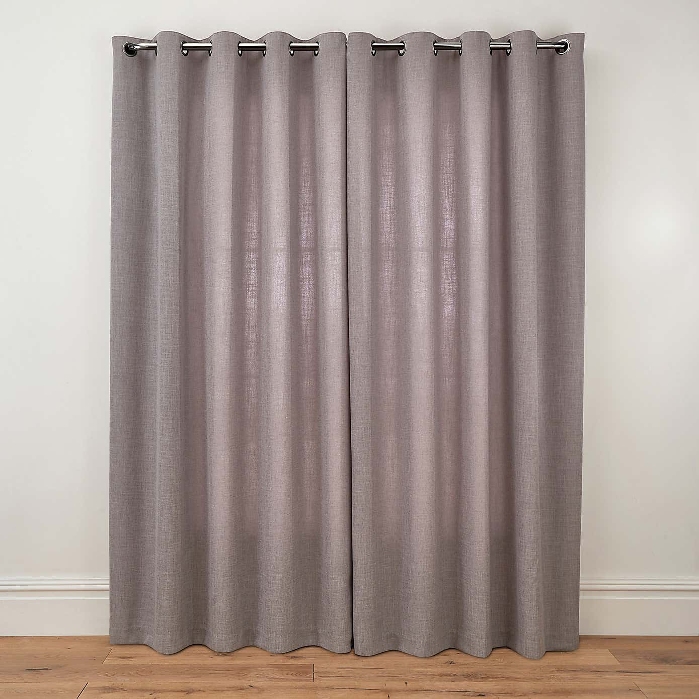 Room Darkening Blackout 25/28mm Metal Extendable Curtain Pole