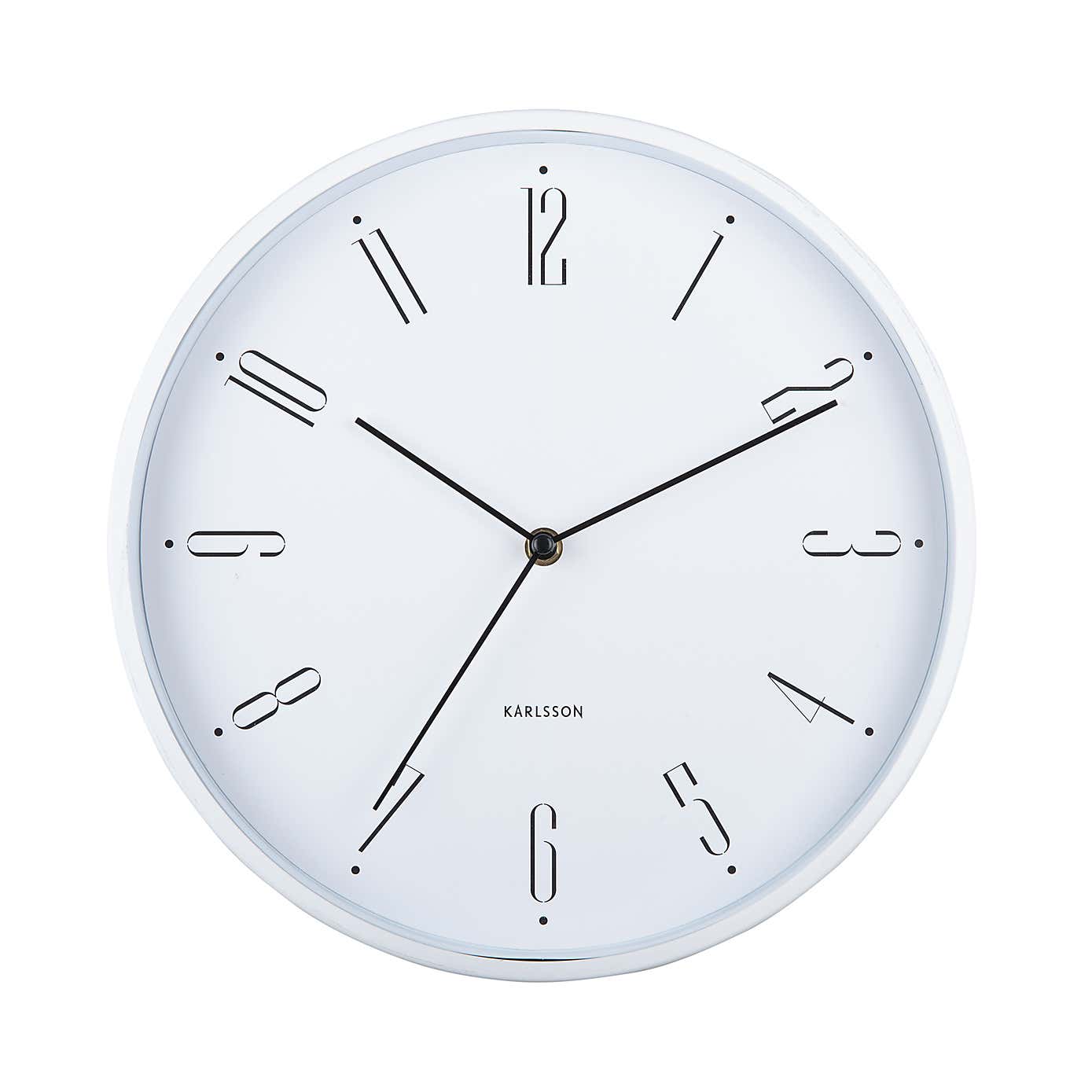 Karlsson Regal Numbers Wall Clock