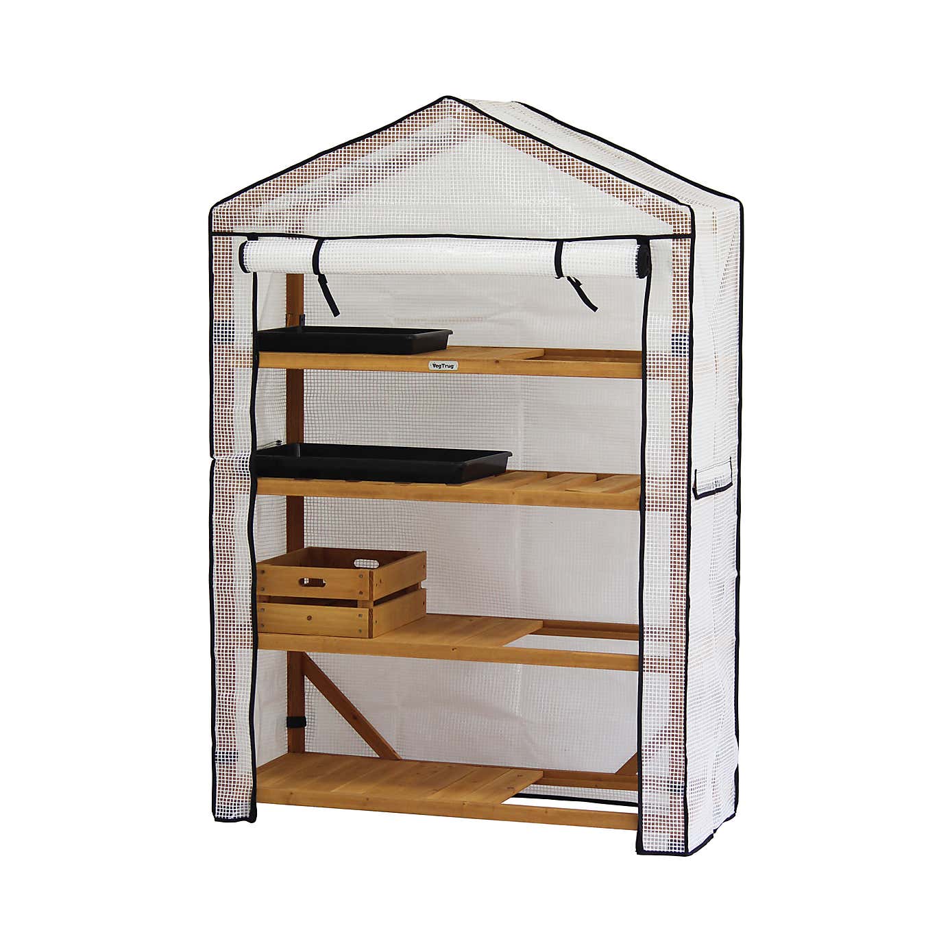 VegTrug Nursery Greenhouse 4 Tier Wide