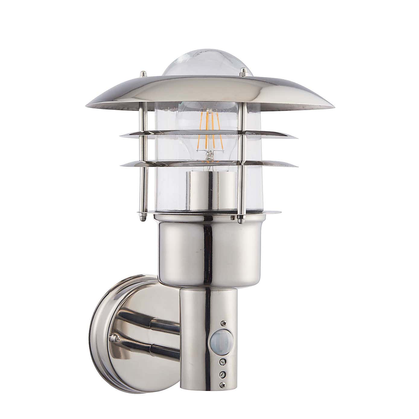 Vogue Pheonix PIR Outdoor Up Wall Light