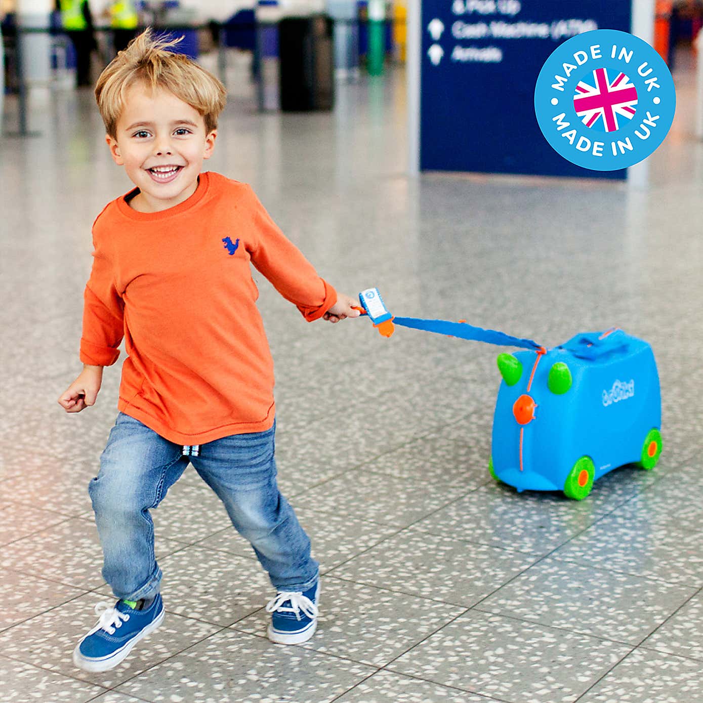 Trunki Terrance Ride On Suitcase