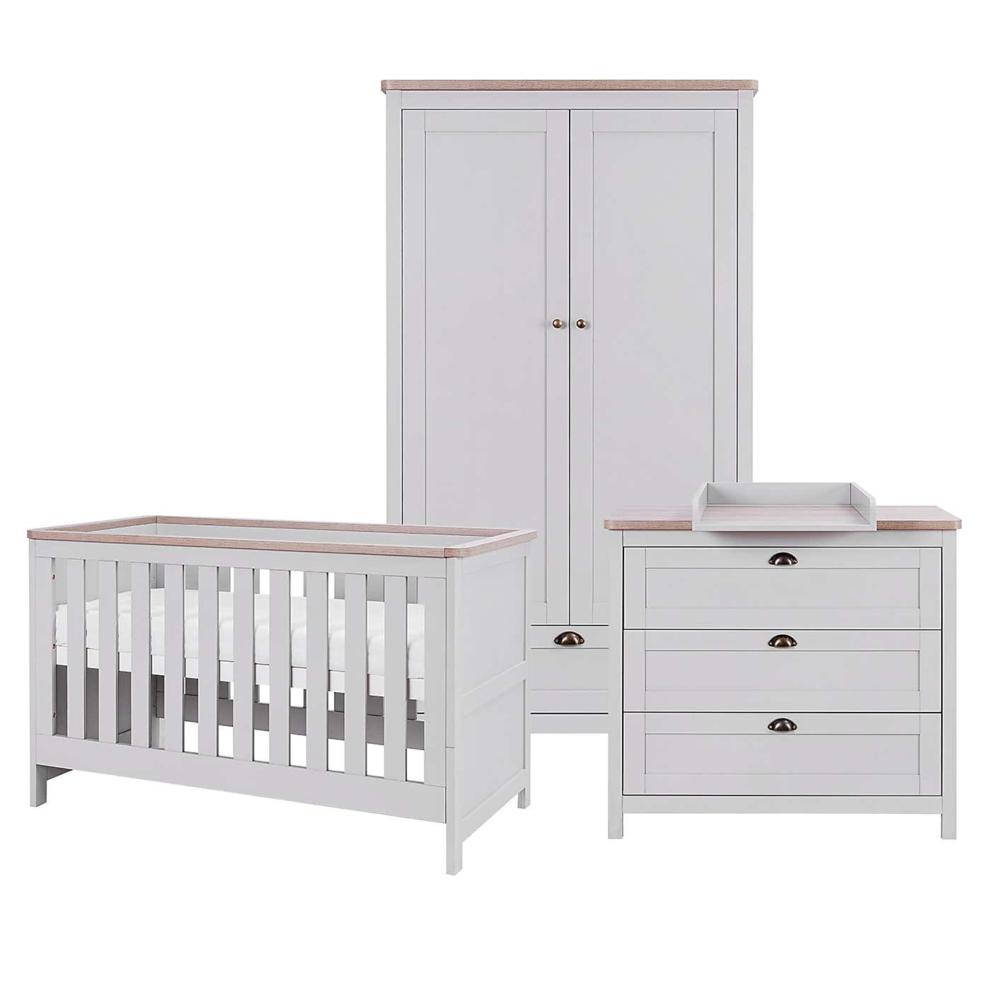Tutti Bambini Verona 3 Piece Nursery Furniture Set