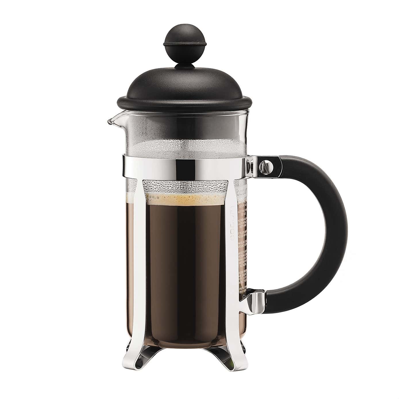Bodum Caffettiera 3 Cup Black French press Coffee Maker, 350ml