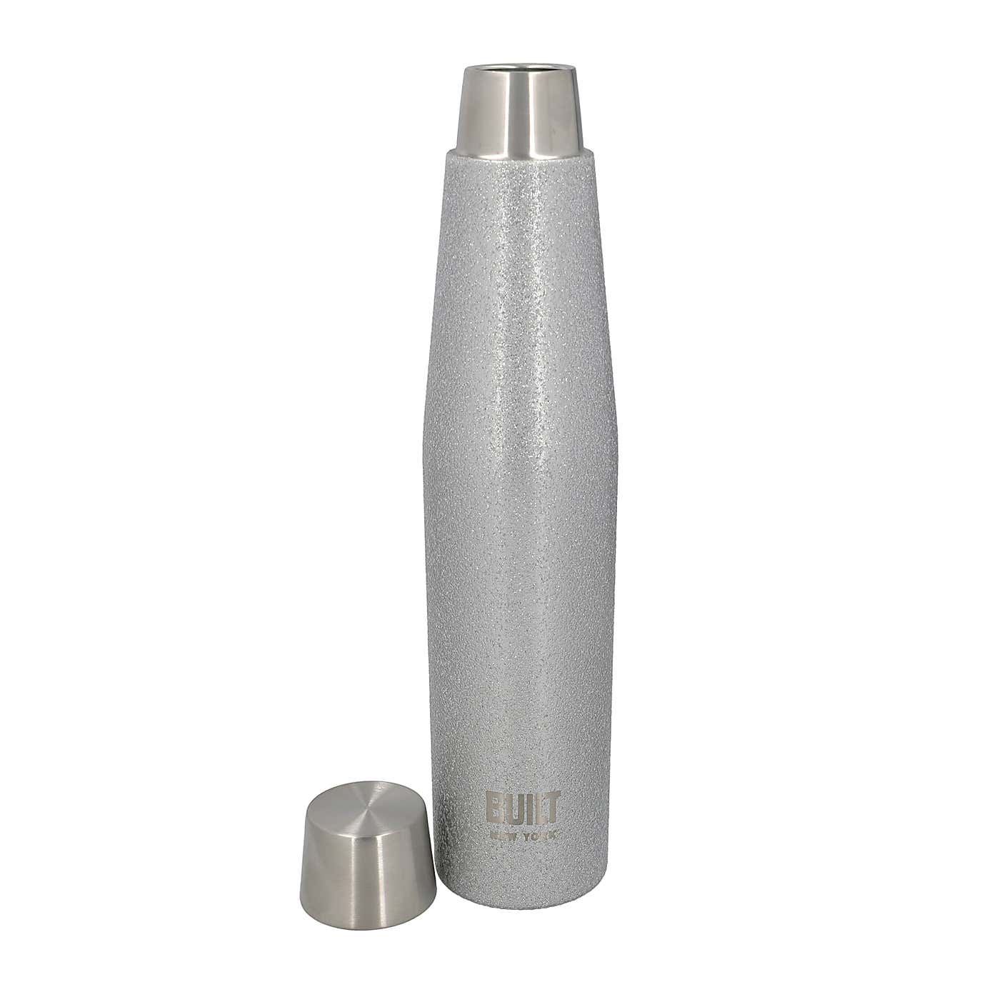 Built Stainless Steel Leakproof Insulated Glitter Water Bottle