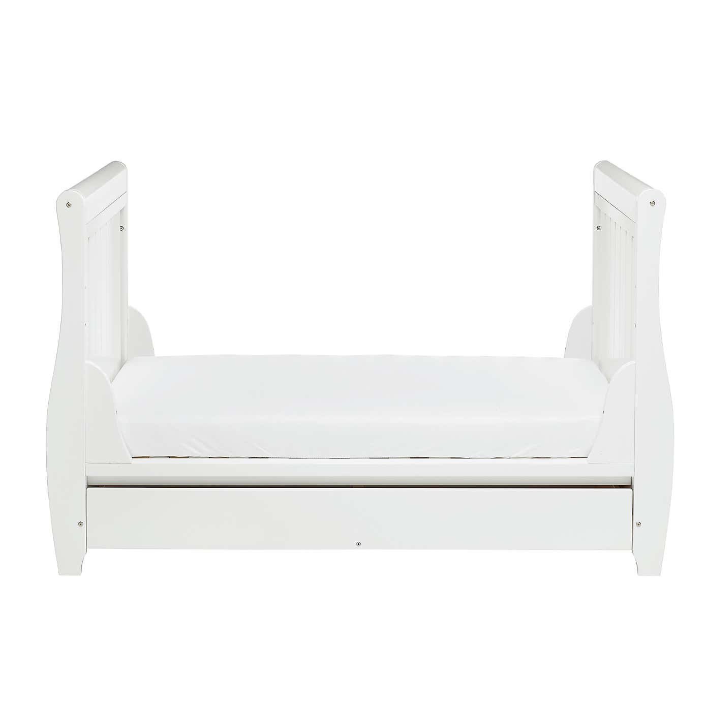 Babymore Stella Sleigh Cot Bed