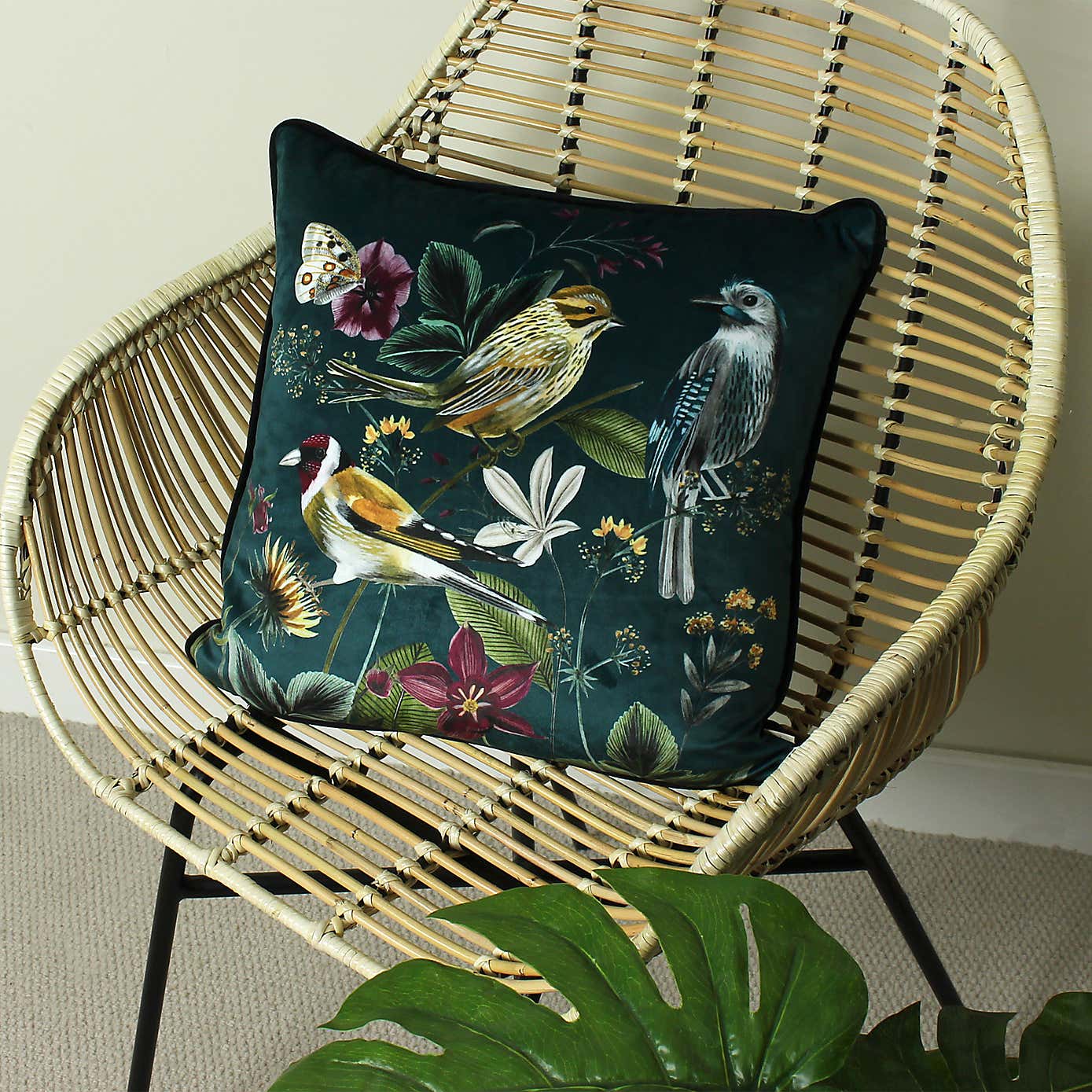 Midnight Garden Cushion