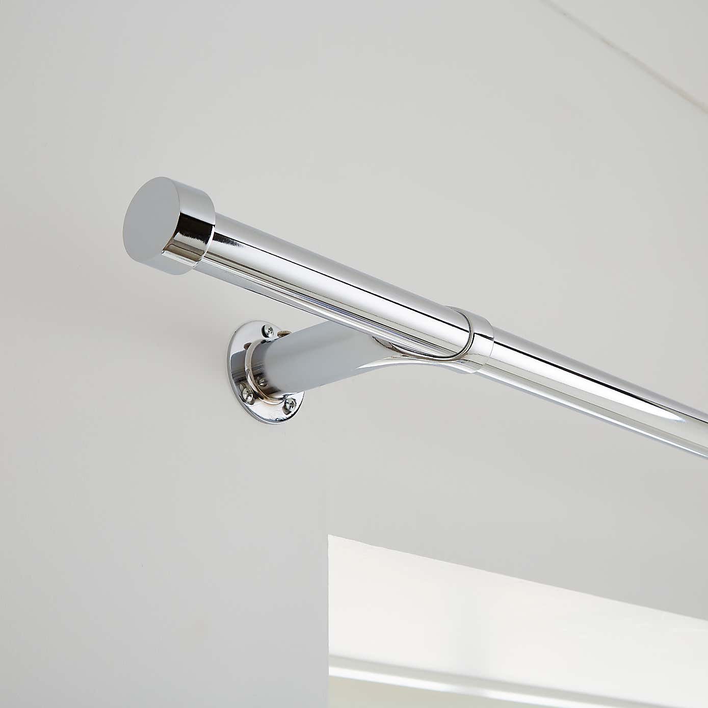 Trinity Room Darkening Extendable Eyelet Curtain Pole