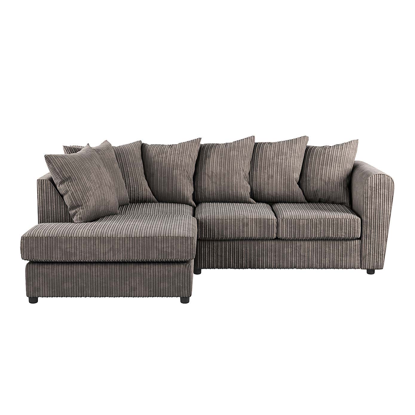 Blake Jumbo Cord Right Hand Corner Sofa
