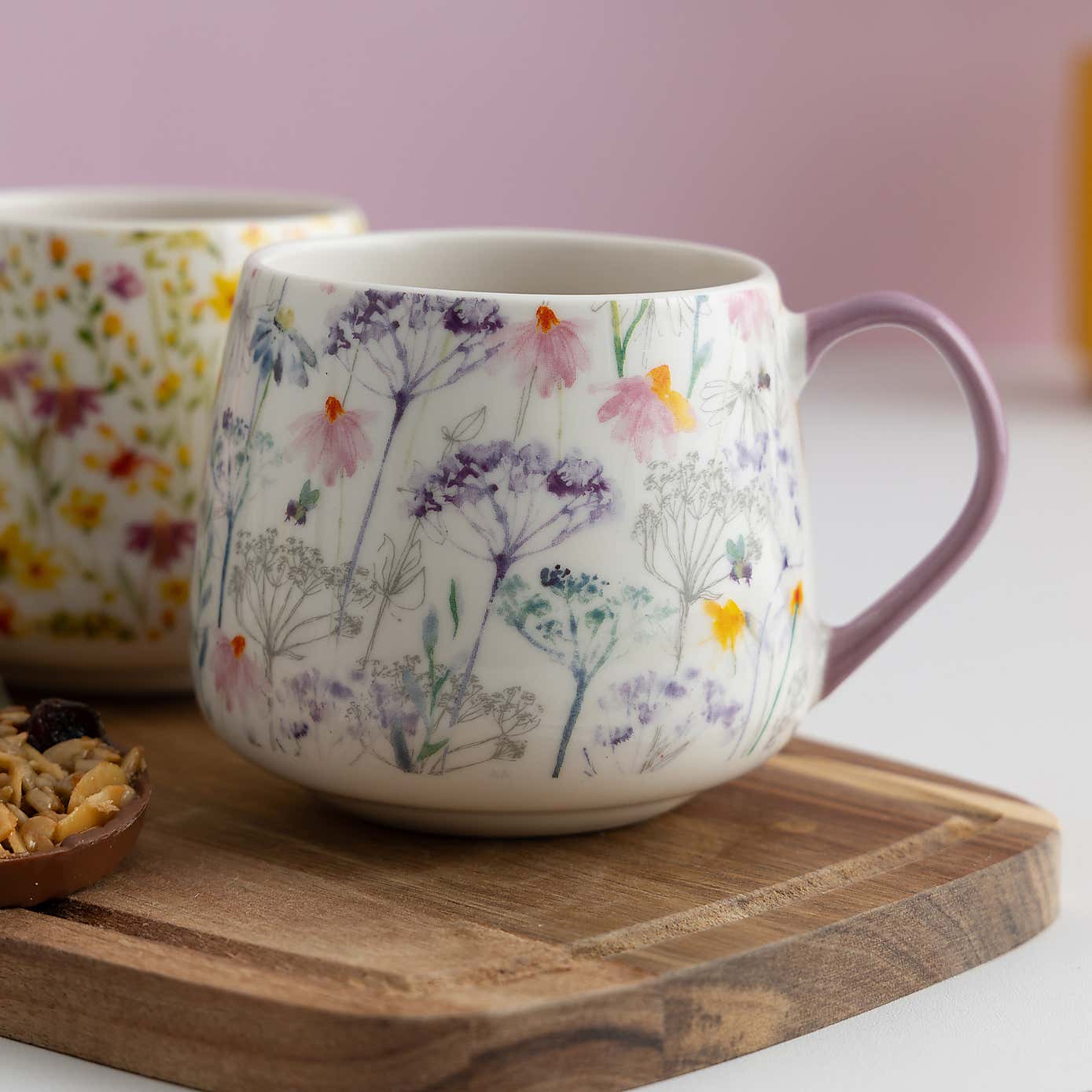 Price & Kensington Set of 2 Daisy Mugs