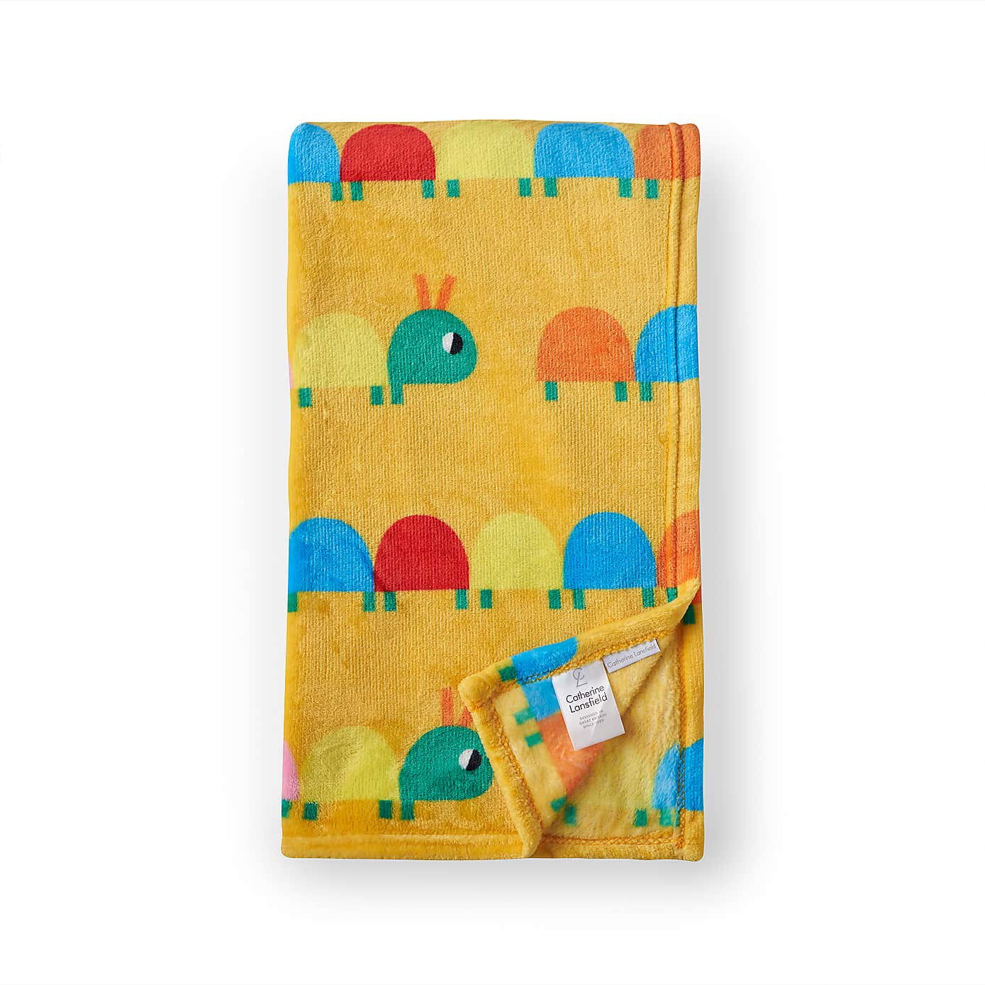 Catherine Lansfield Curious Caterpillar Throw 130cm x 170cm