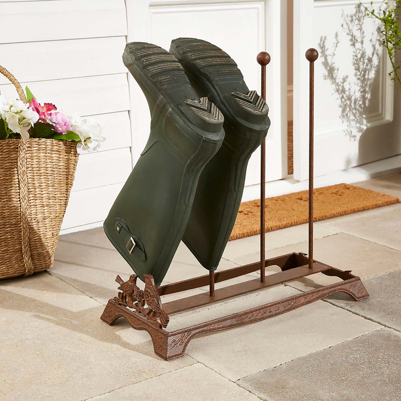 Cast Iron Boot Holder