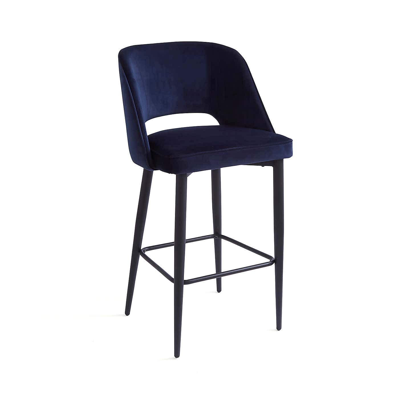 Lillia Velvet Bar Stool