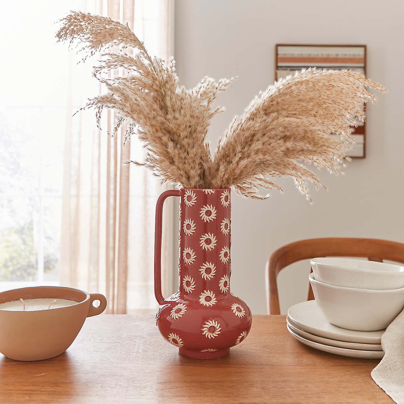 Sunbeam Sun Vase with Handle