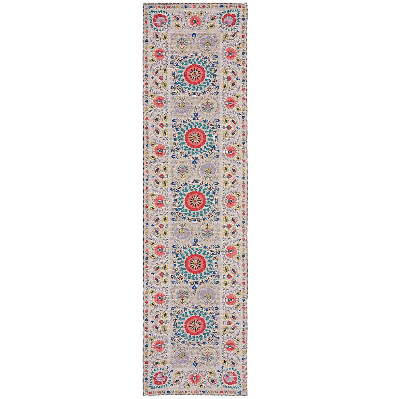 Hani Floral Washable Runner