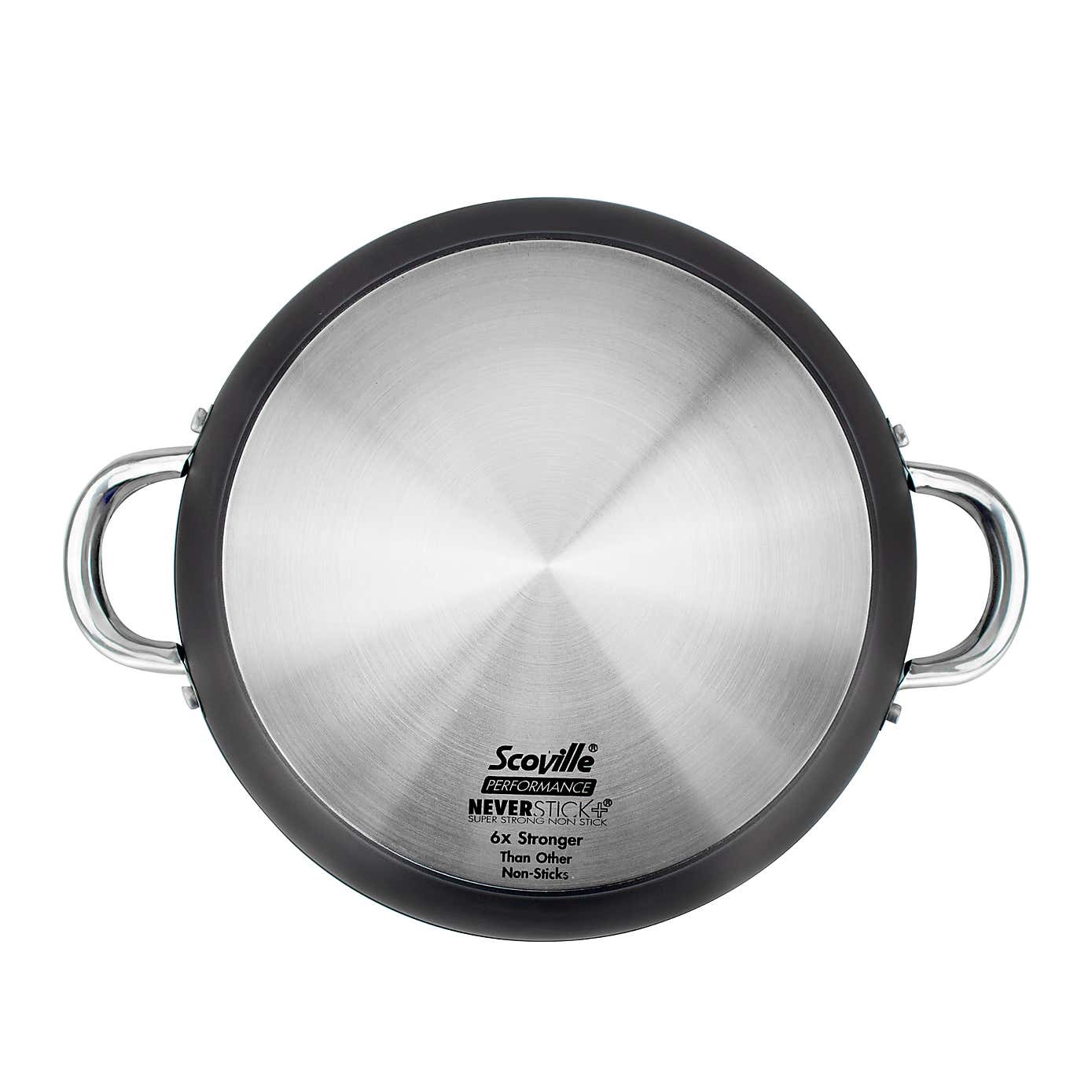 Scoville Neverstick 6 Non-stick Aluminum Shallow Casserole, 28cm