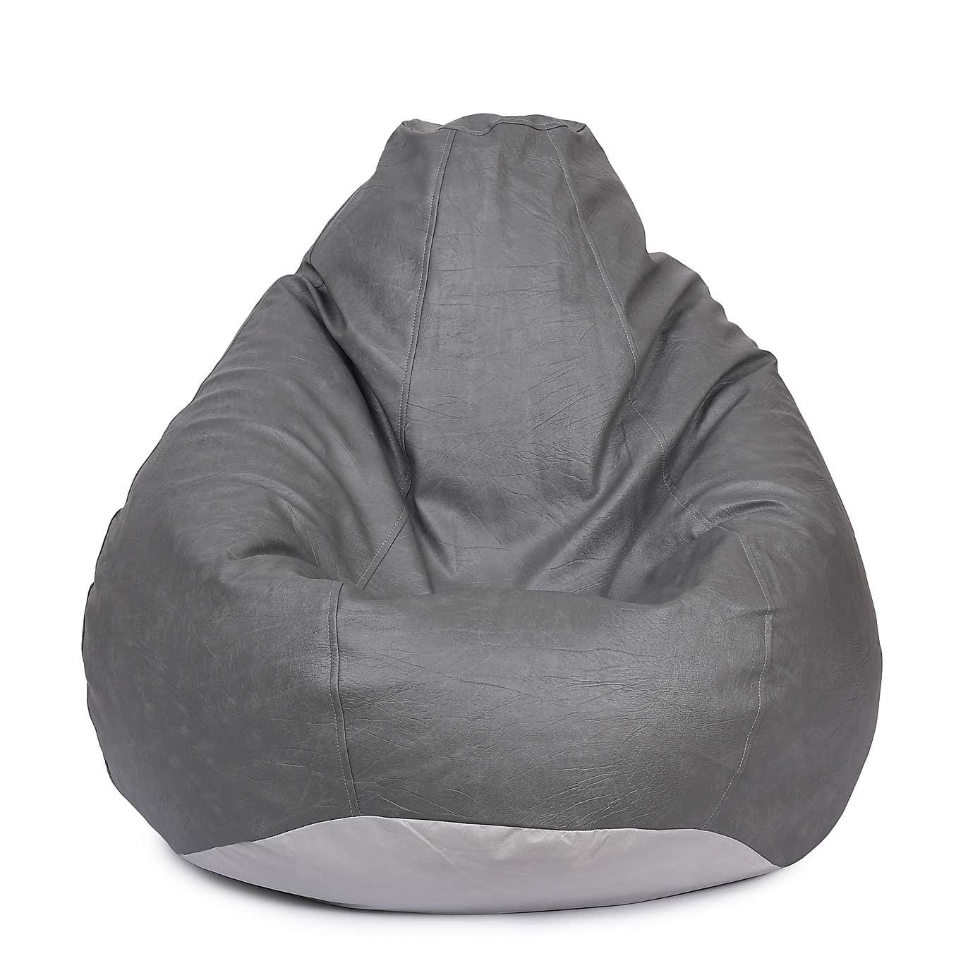 Kaikoo Faux Leather Tear Drop Beanbag