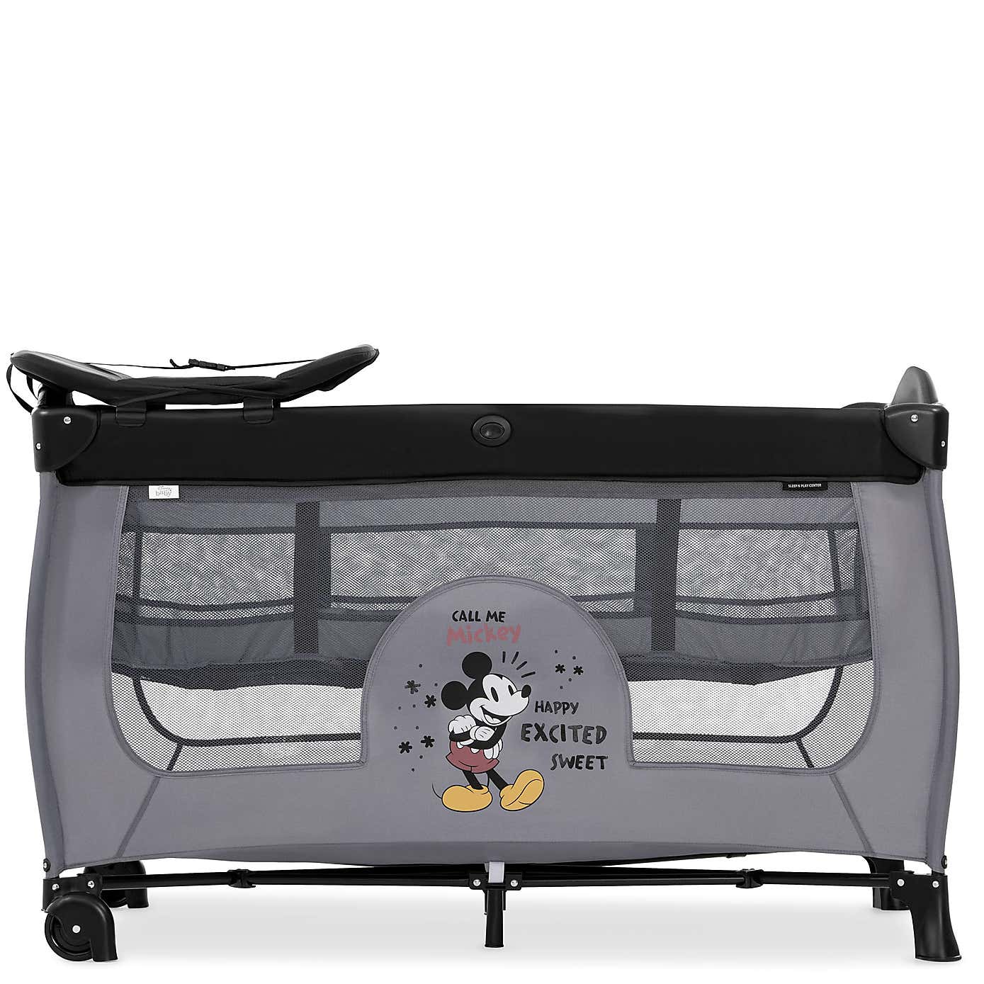 Disney Sleep 'n Play Center Mickey Mouse Travel Cot