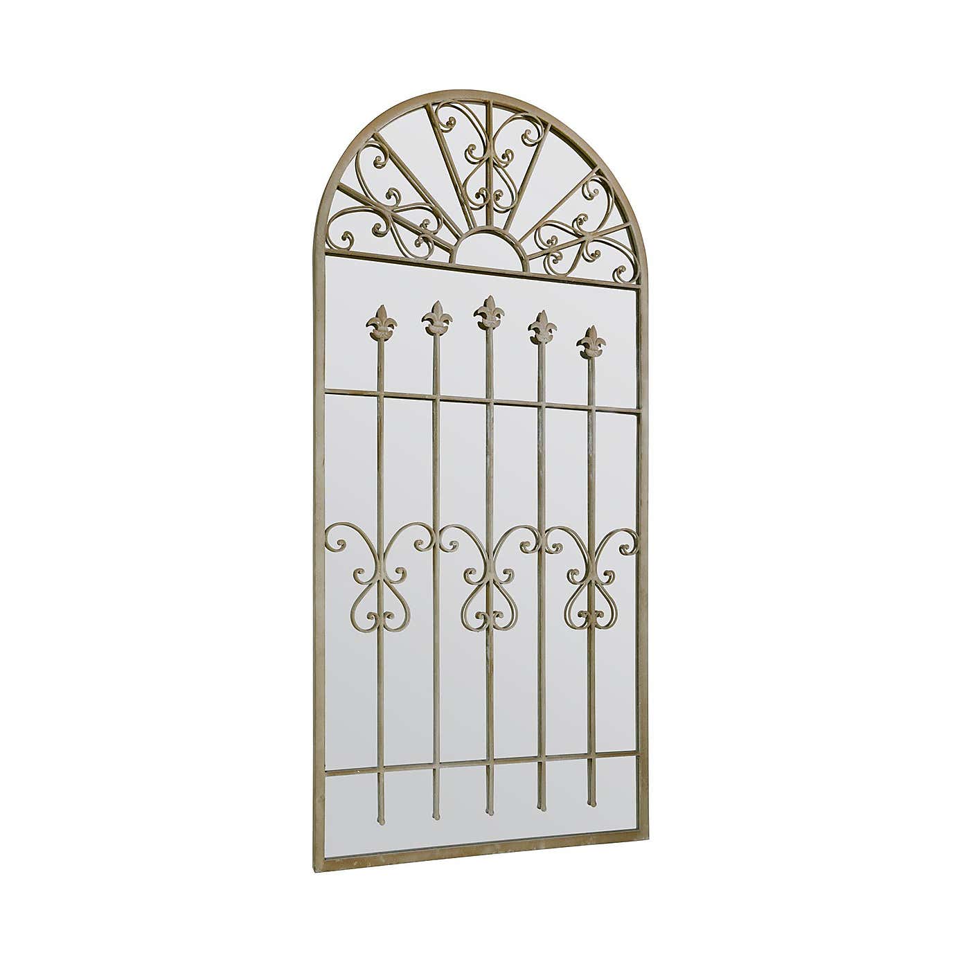 Meadow Arched Indoor Outdoor Wall Mirror