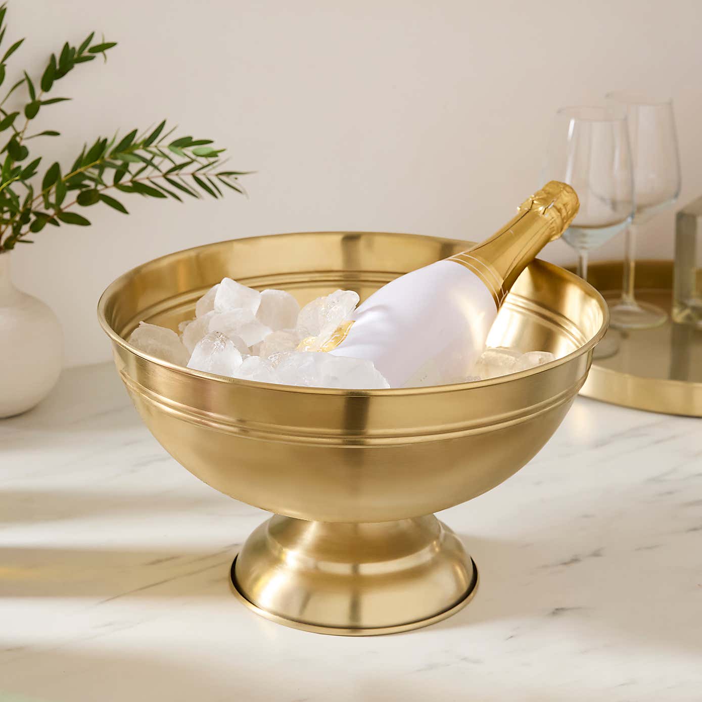 Gold Champagne Bowl