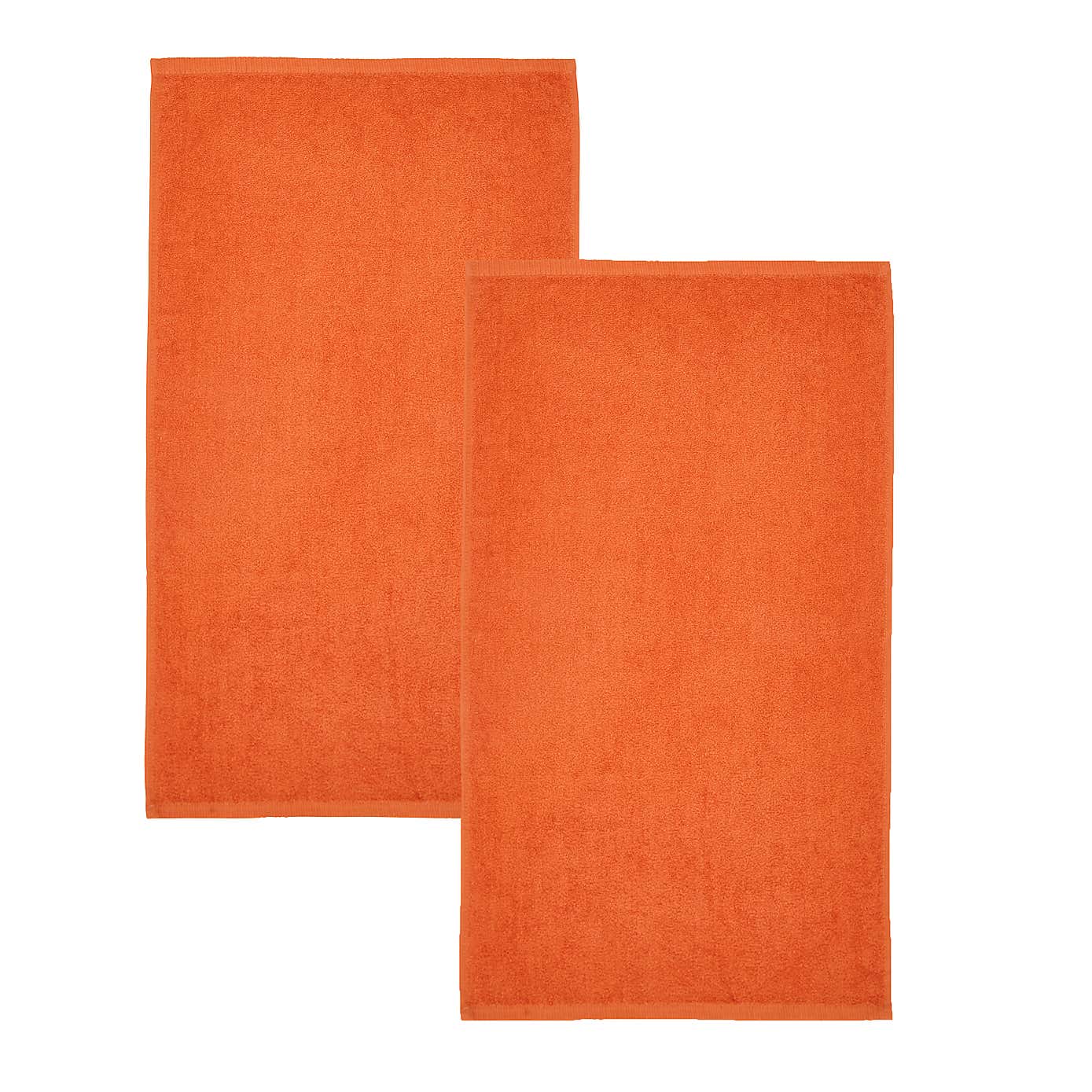 Set of 2 Catherine Lansfield Quick Dry Bath Sheets