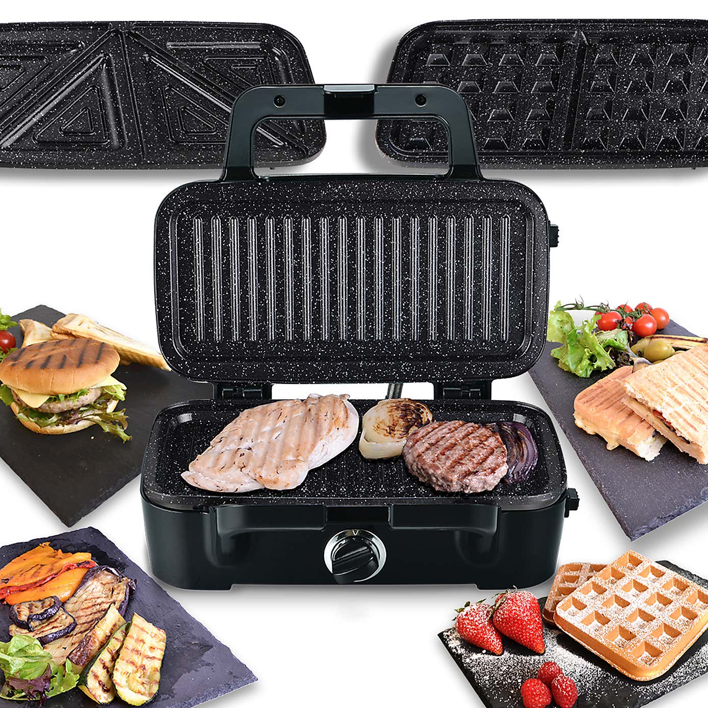 SMART 3 in 1 Deep Fill Ceramic Plates