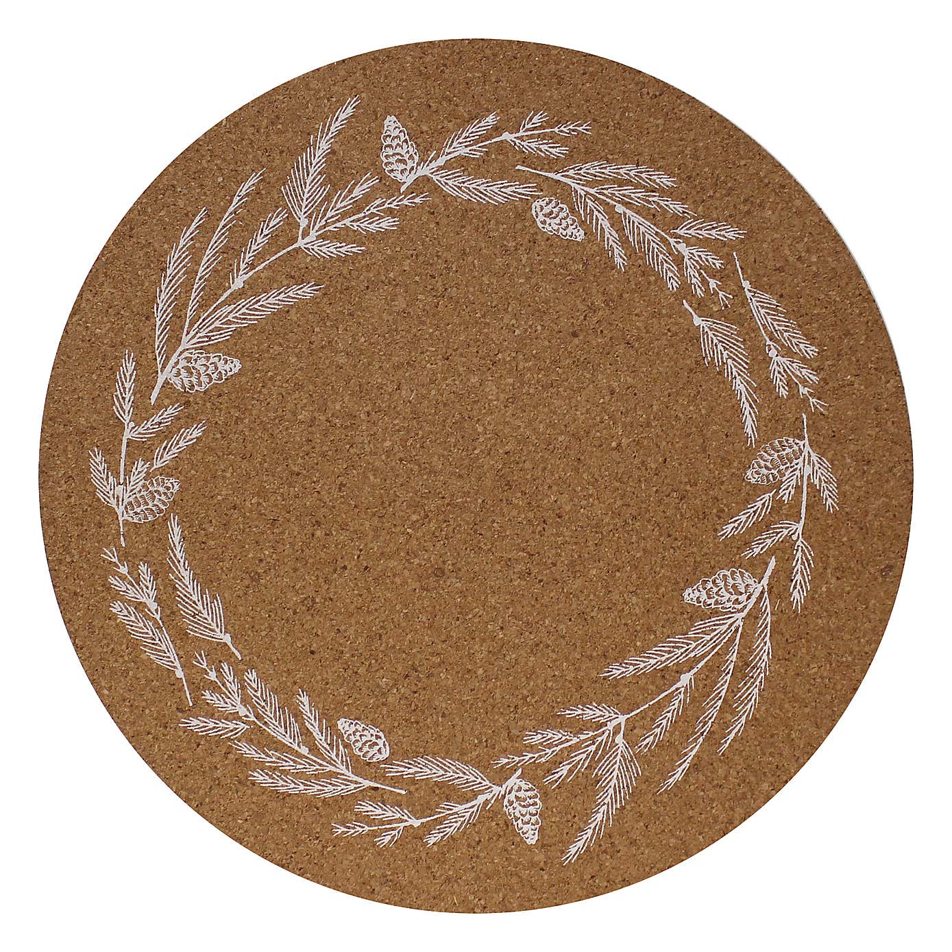 Pack of 4 printed Cork Placemats