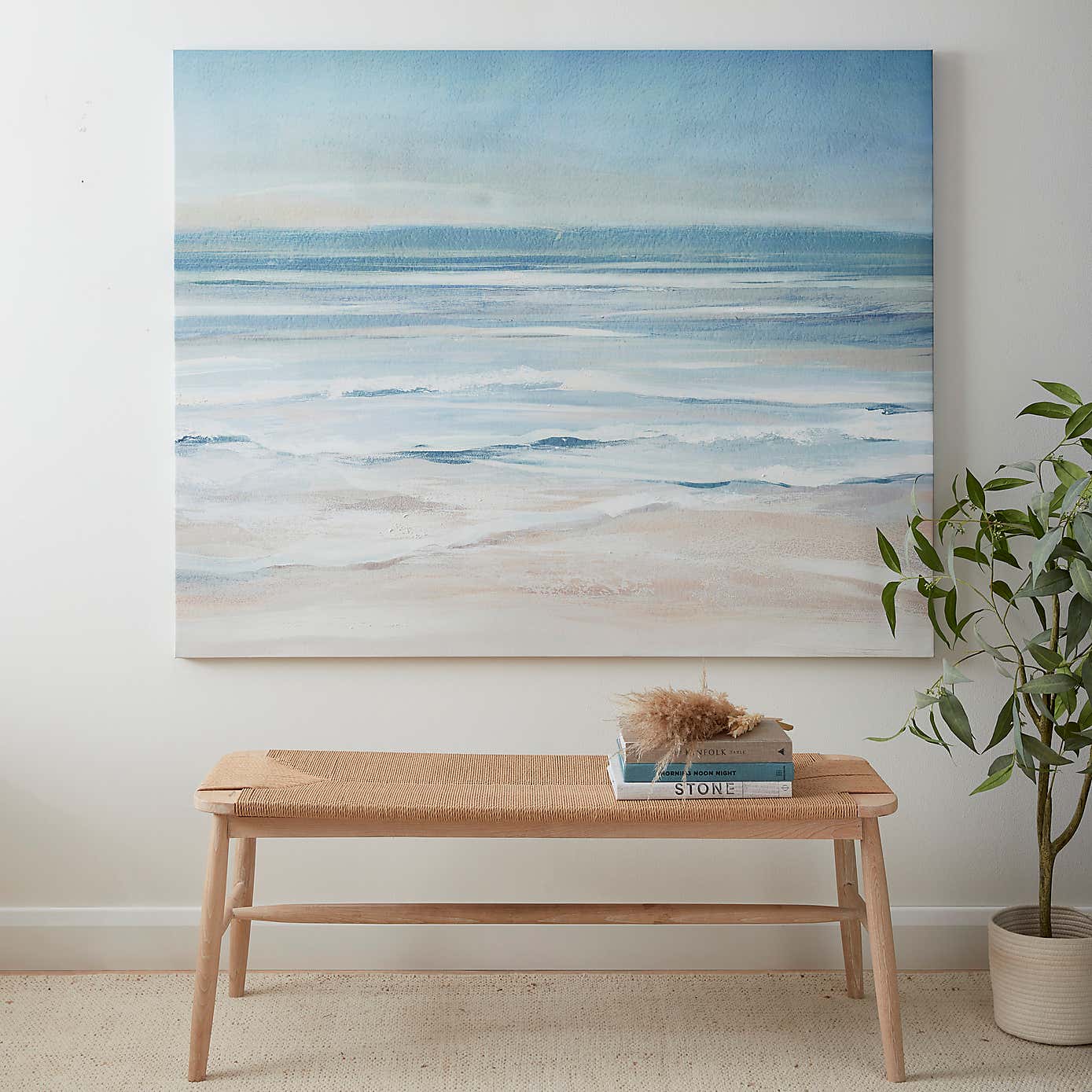 XL Beach Canvas 120x150cm