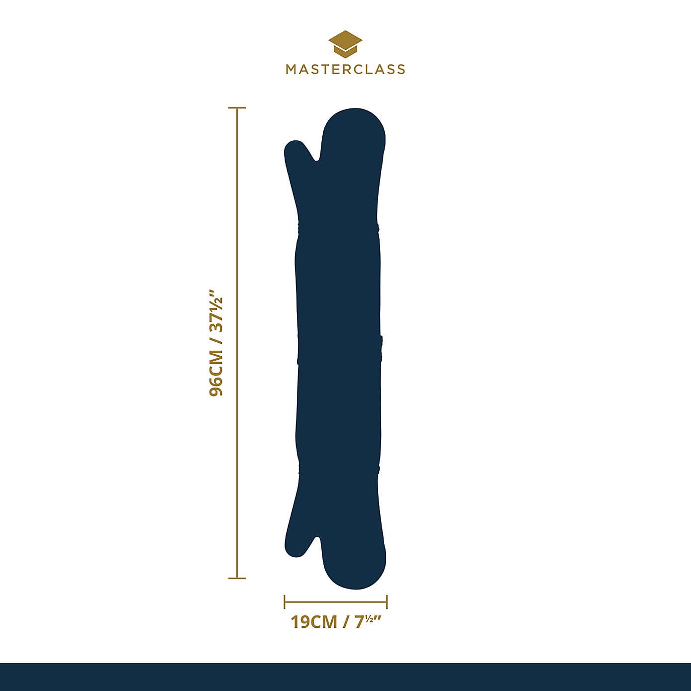 MasterClass Silicone Double Oven Glove