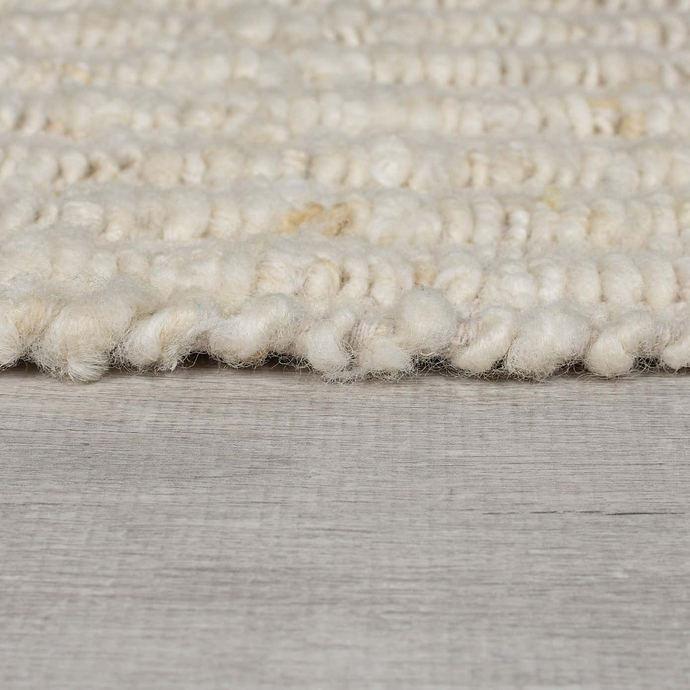 Ellis Boucle Striped Wool Rug