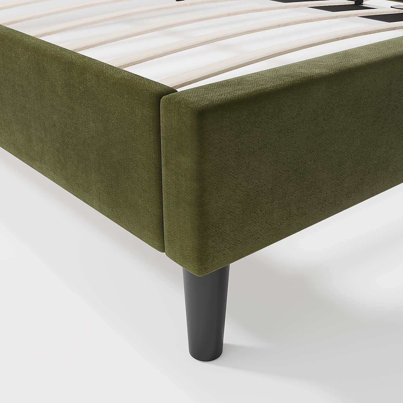 Alara Pleated Velvet Bed