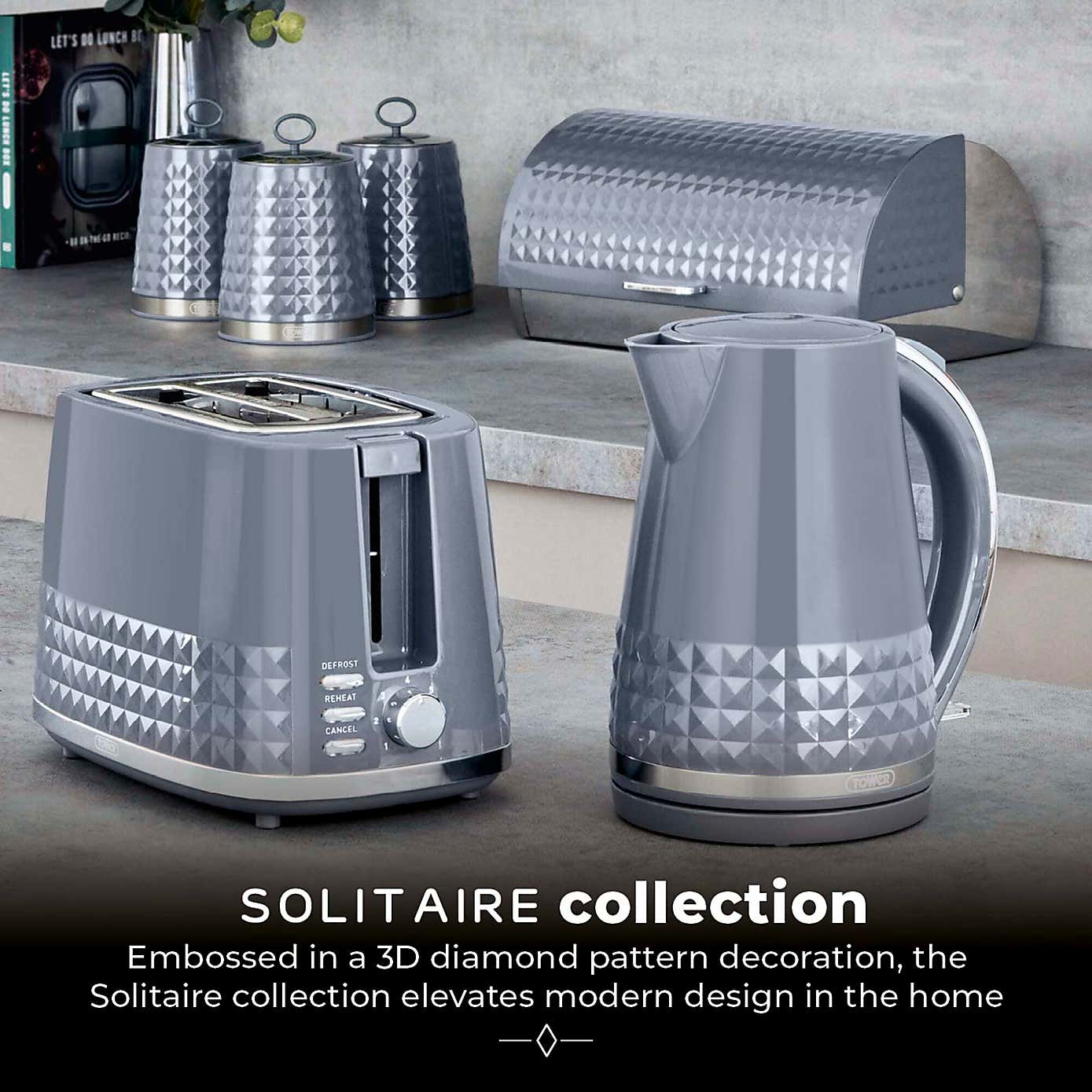 TOWER Solitaire 1.5L Kettle
