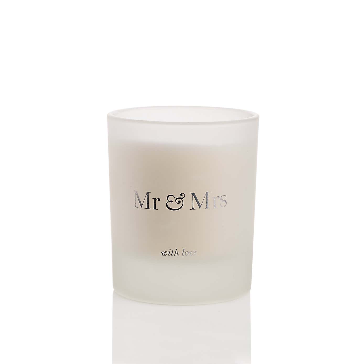 Amore Sandalwood Mr and Mrs Candle