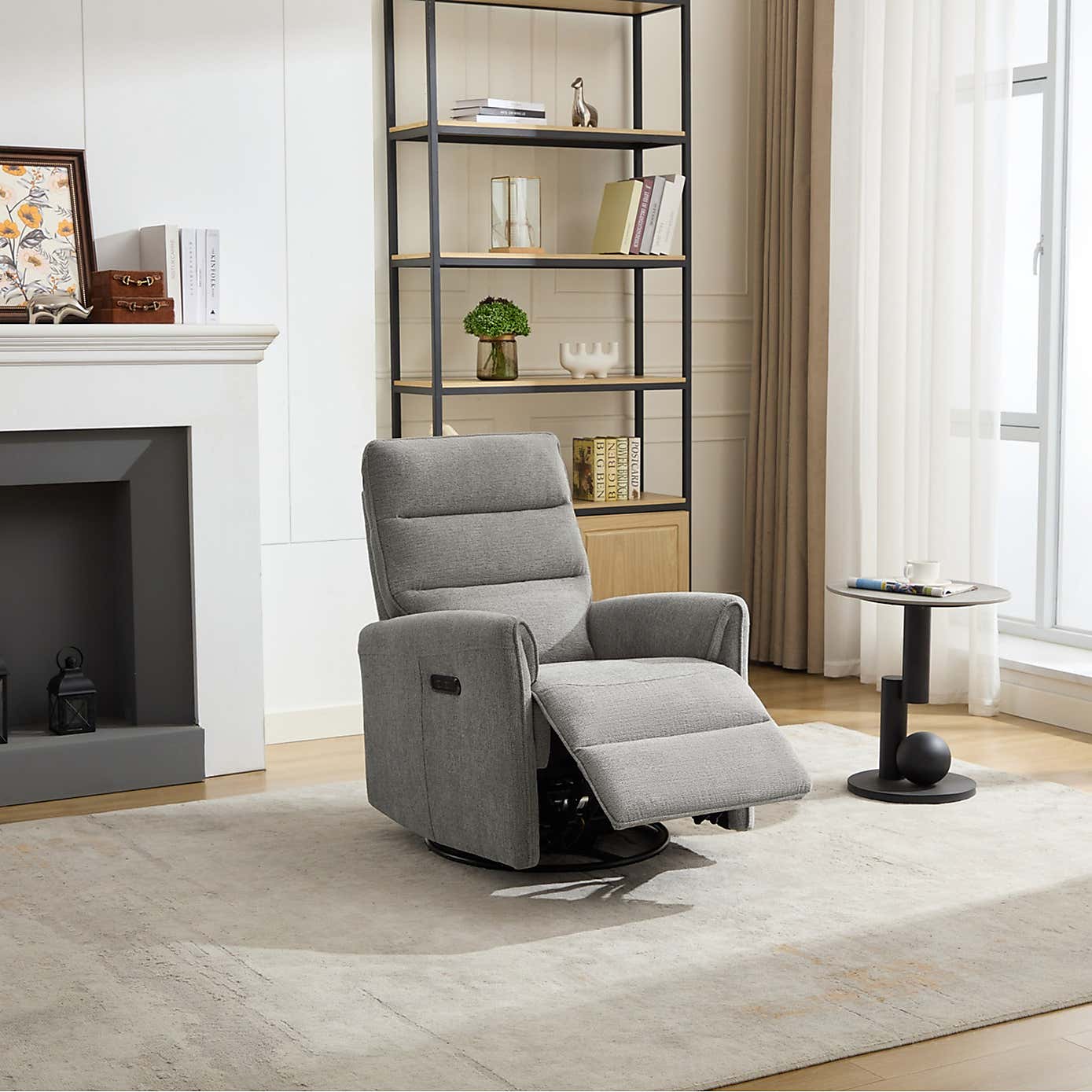 Image Furnishings Waterville Swivel Recliner Chair