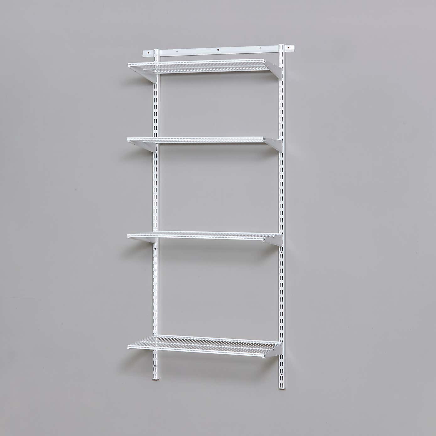 Elfa 4 Shelf Starter Kit 60x30cm