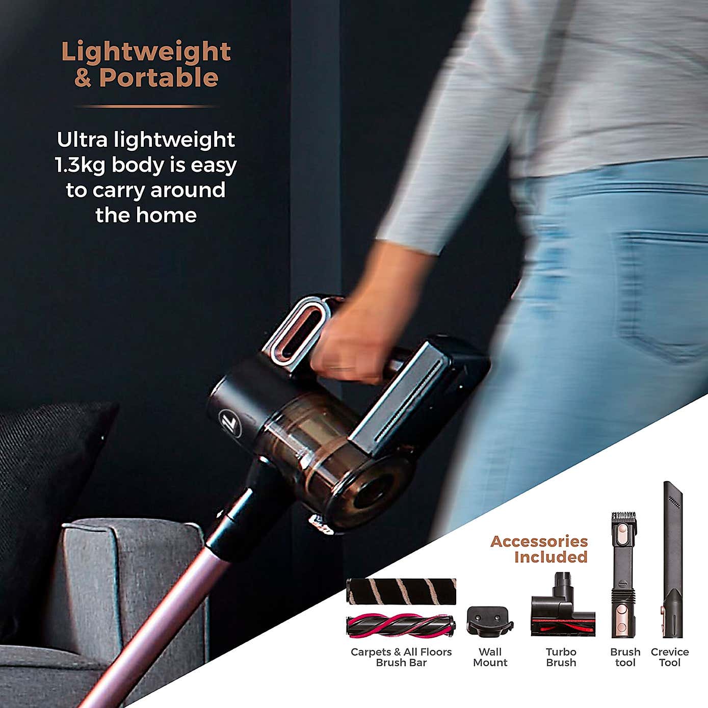 TOWER RVL40 Pro Pet Cordless Vacuum