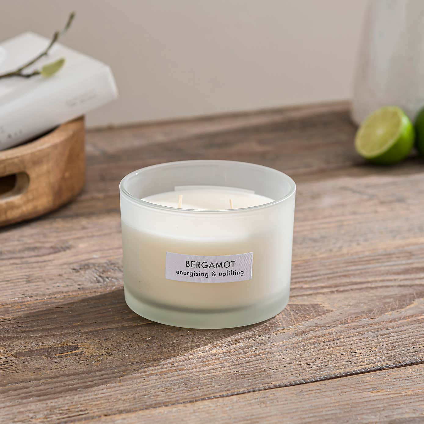 Bergamot Soy Wax Blend Multi Wick Candle