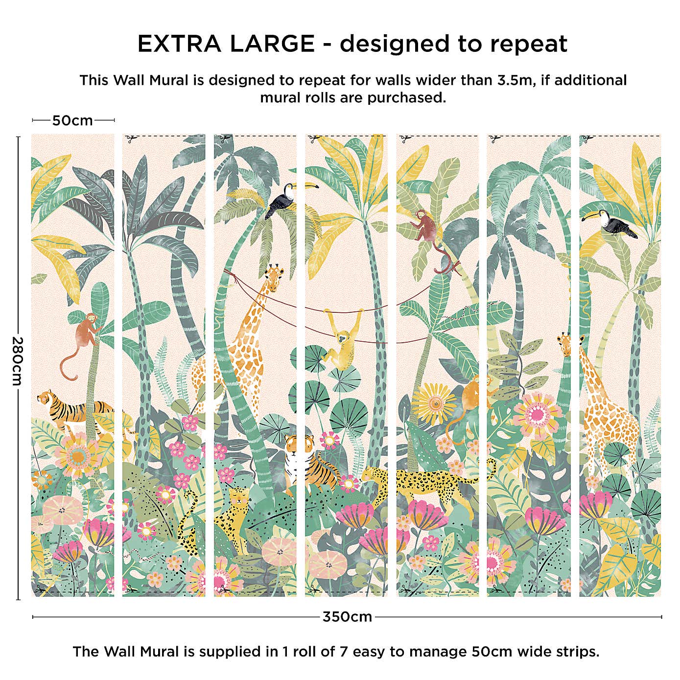 Equatorial Jungle Mural