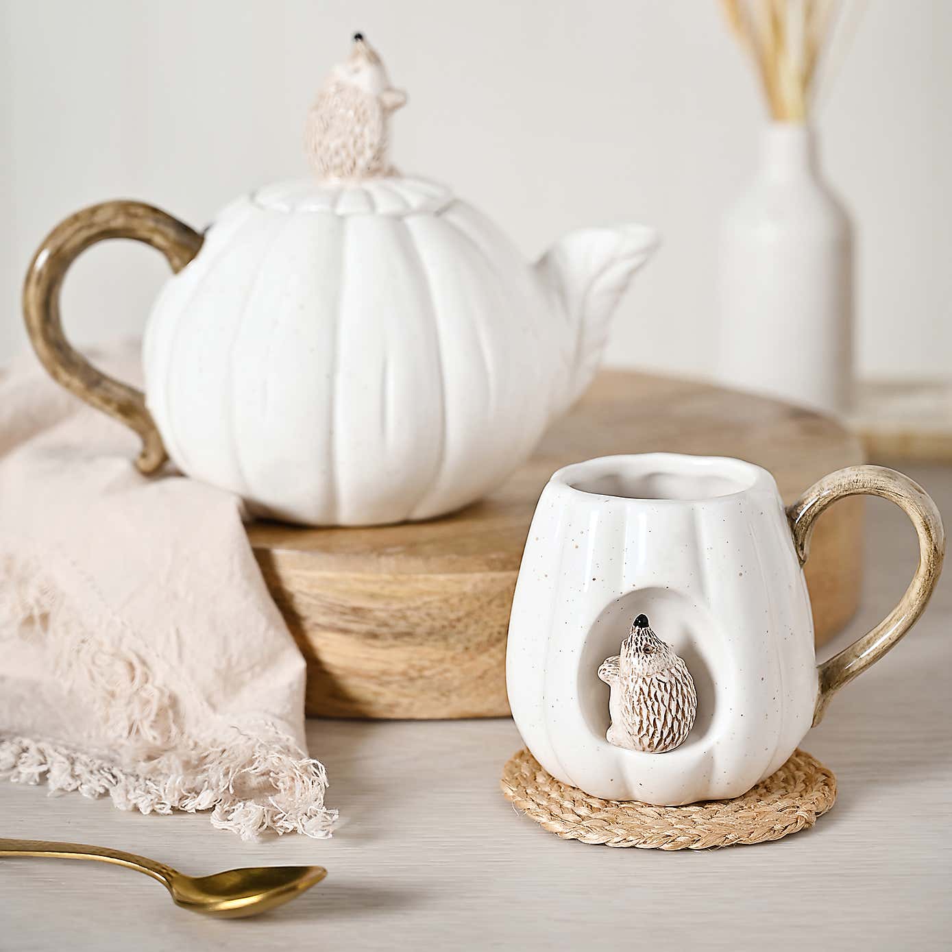 Country Living Ceramic Hedgehog Mug