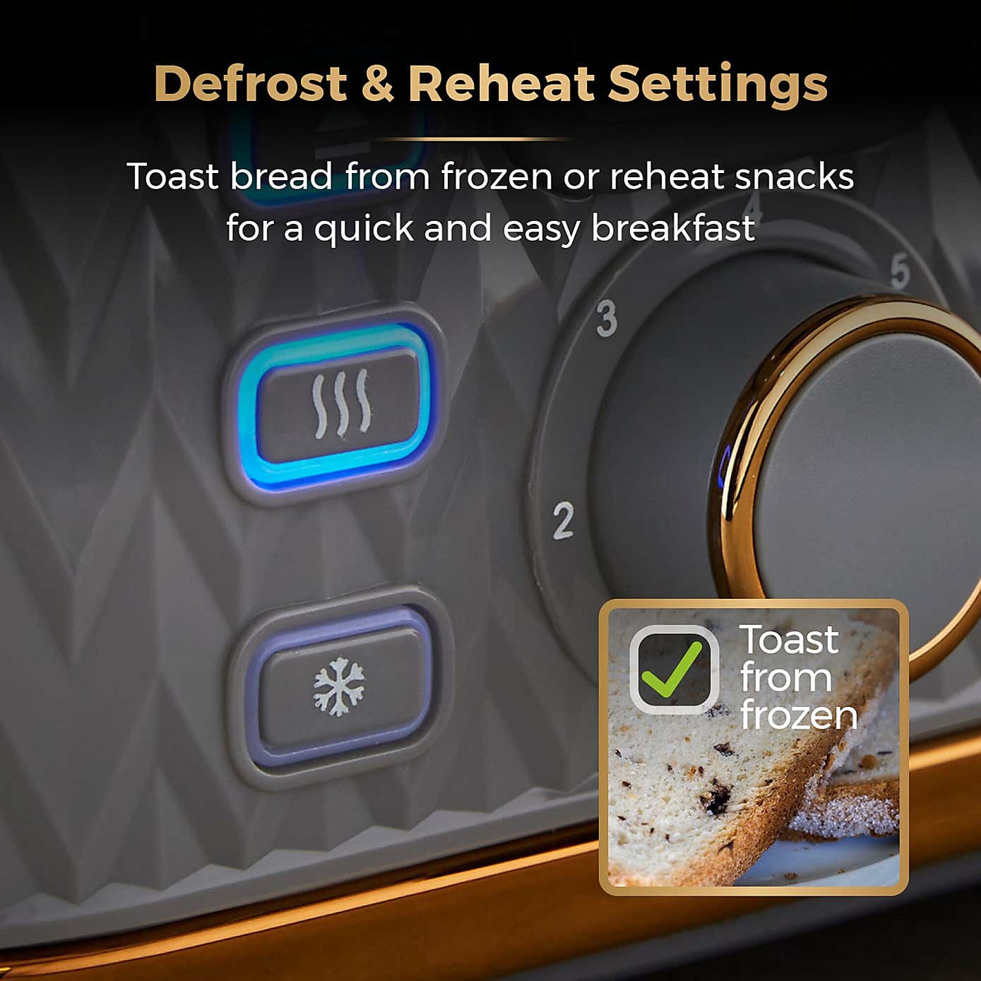 TOWER Empire 4 Slice Toaster