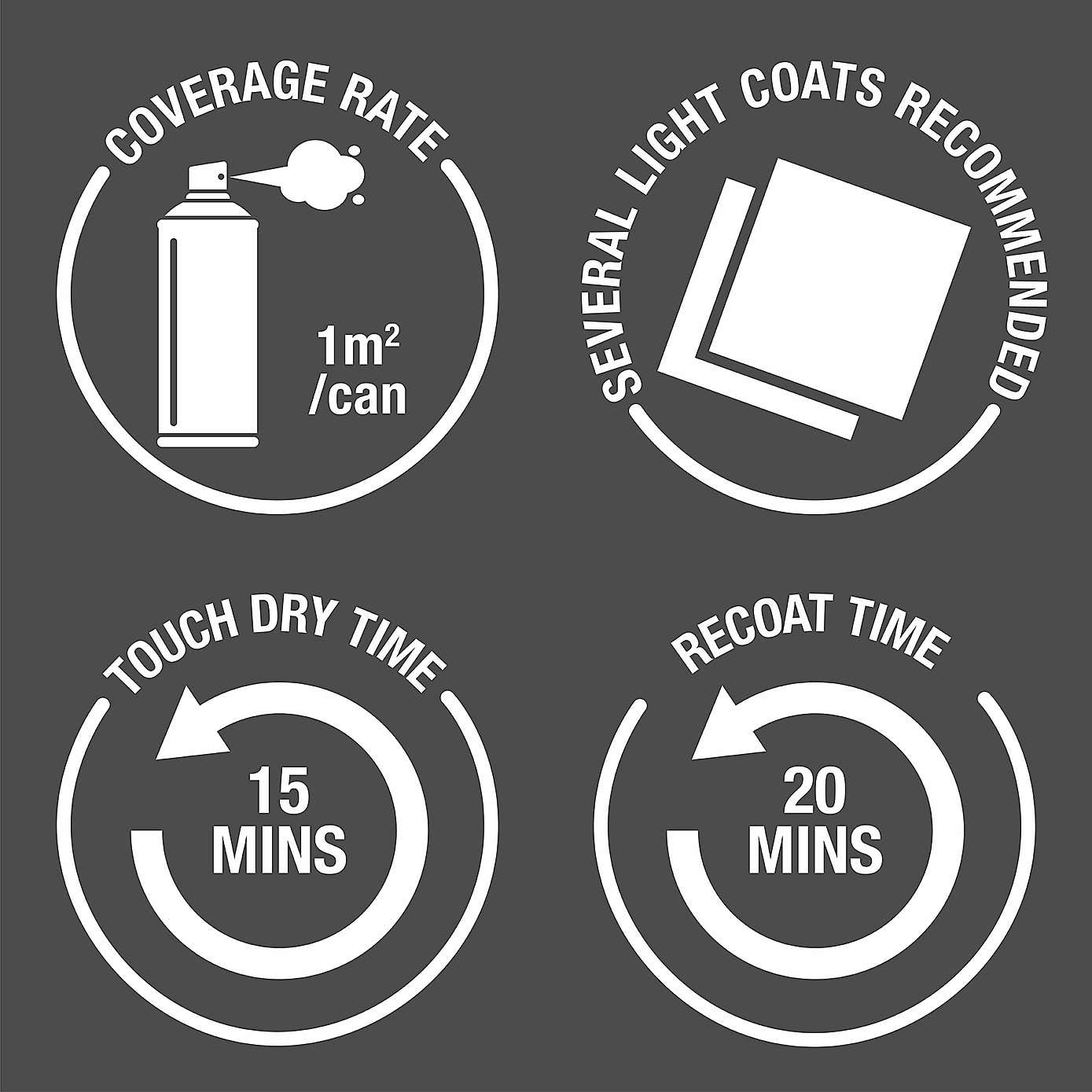 Black Holographic 150ml Spray Paint