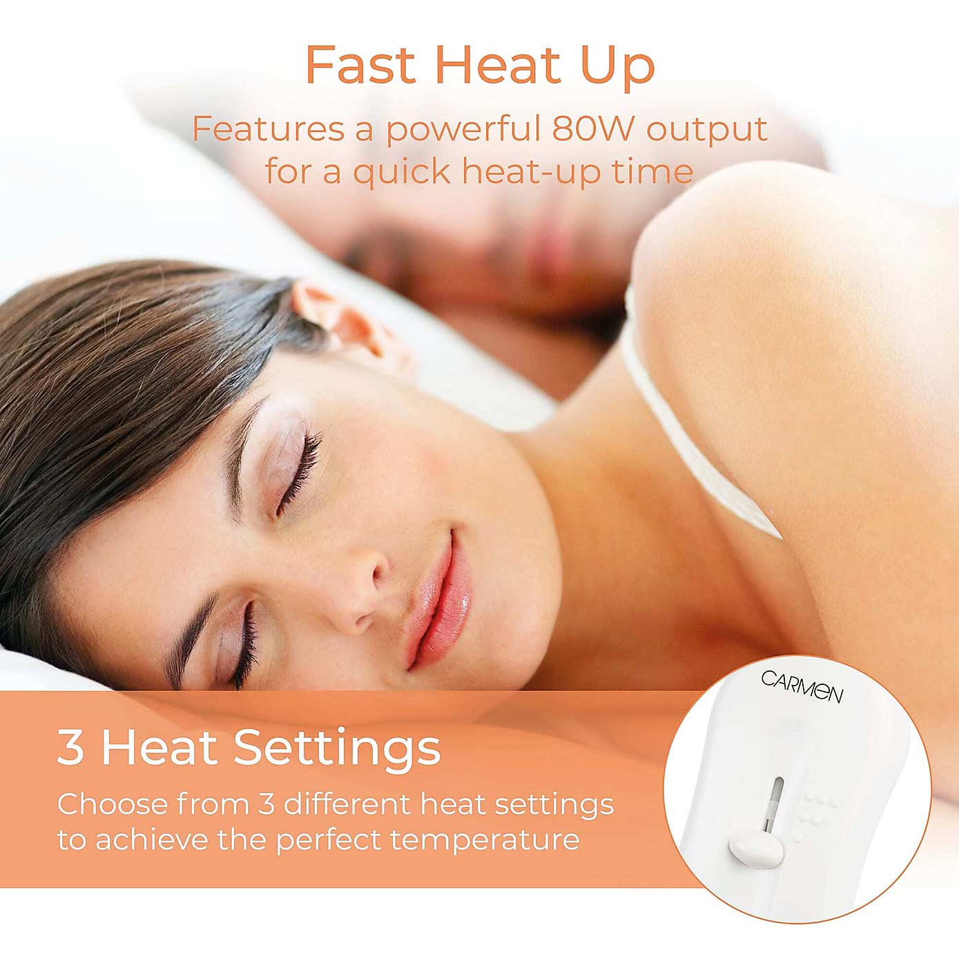 Carmen Heated Under Blanket