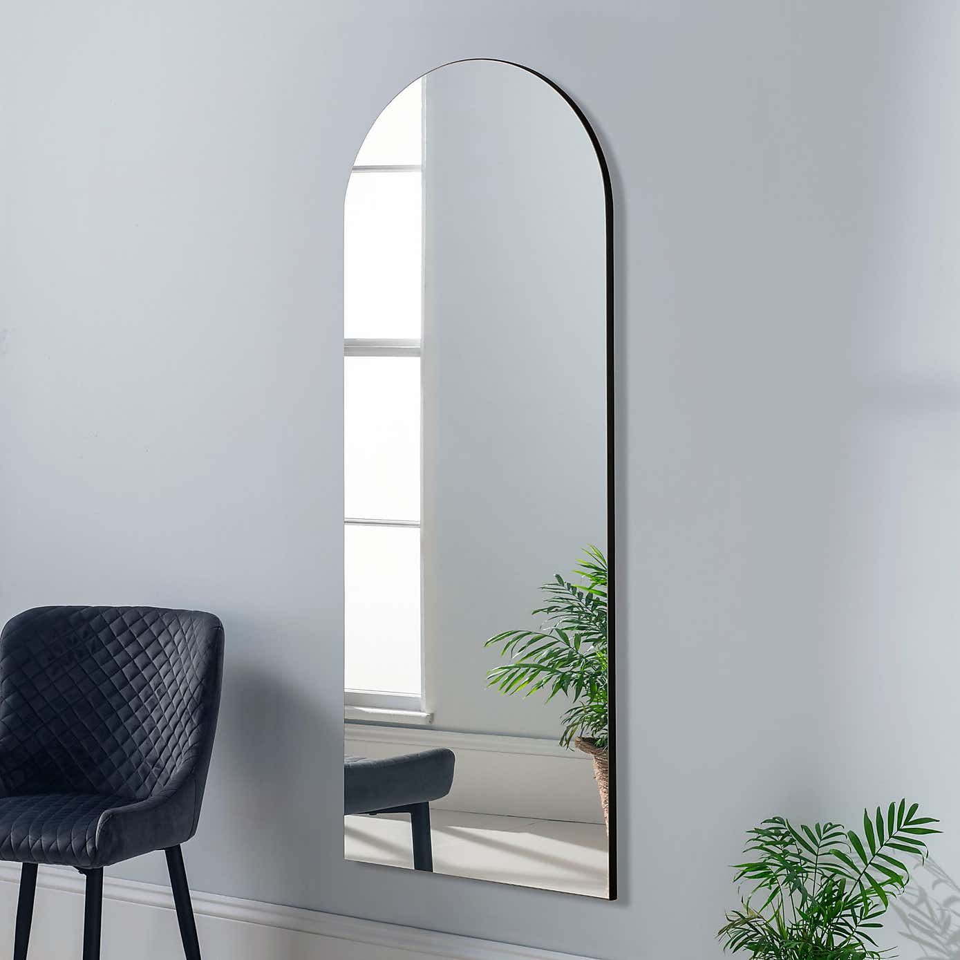 Yearn Arched Oversized Full Length Wall Mirror