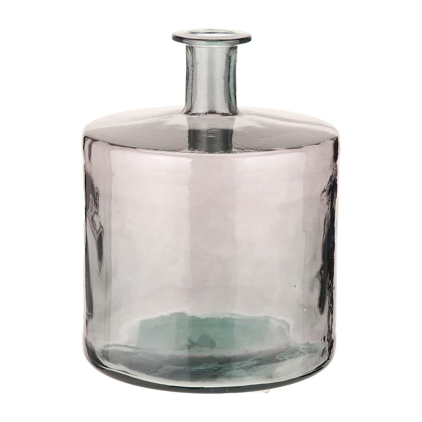 Recycled Glass Bottle Vase